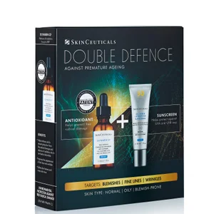 SkinCeuticals Double Defence Silymarin CF Kit for Oily/Blemish-Prone Skin (Worth £214.00) - undefined undefined