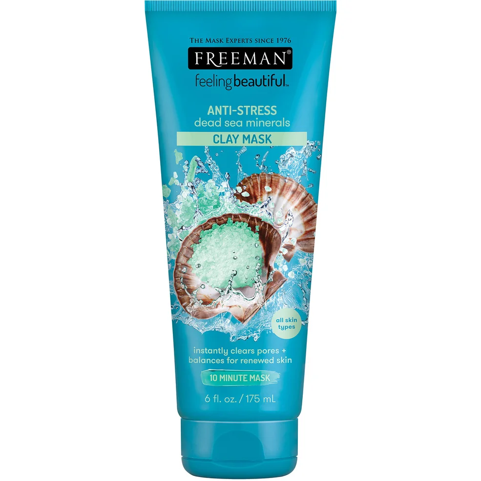 Freeman Beauty Dead Sea Minerals Anti-Stress Clay Mask 6 fl. oz Image 1