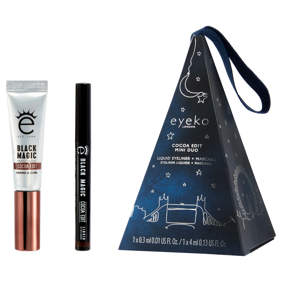 Eyeko Mini Cocoa Edit Mascara & Eyeliner Duo (Worth £19.00) Image 1
