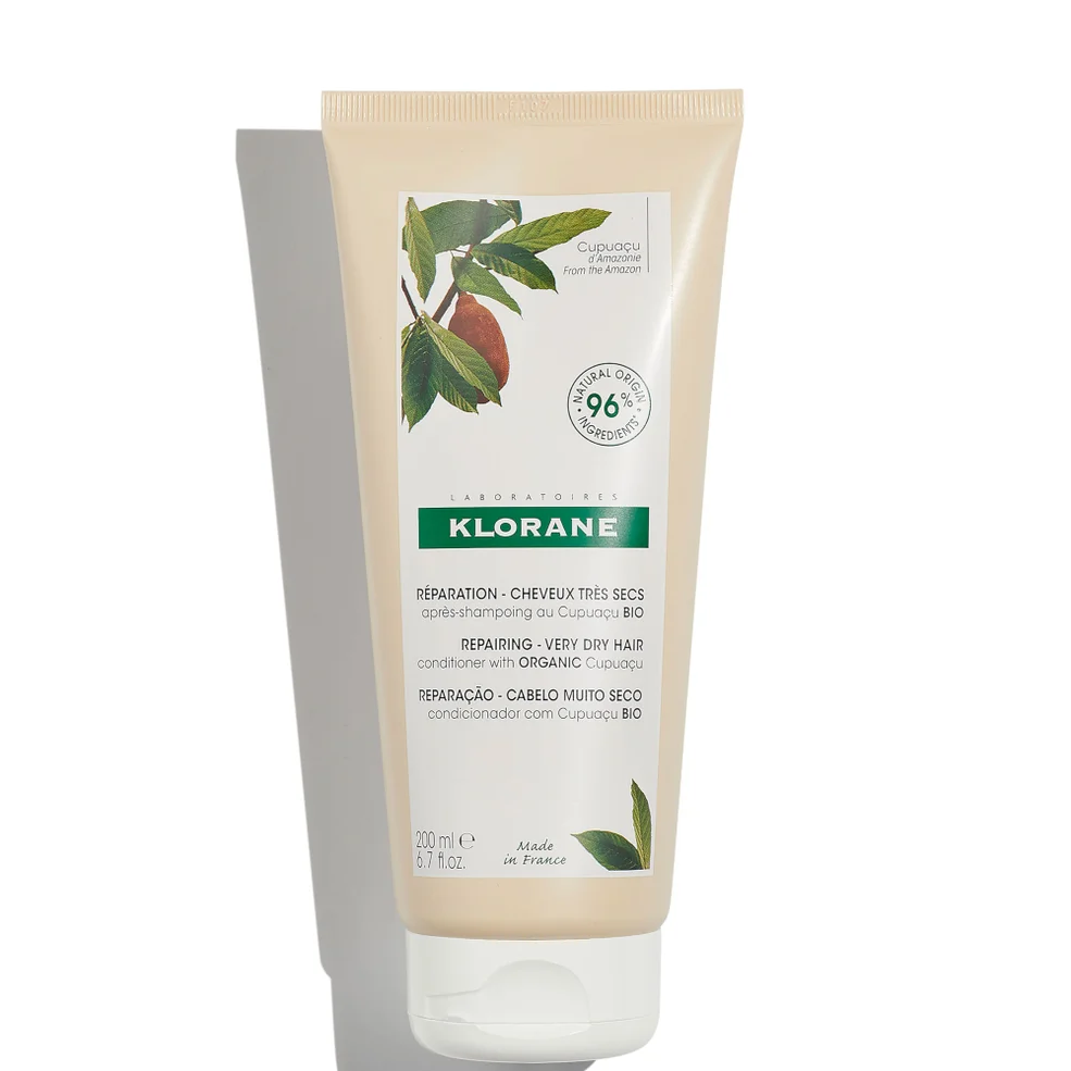 KLORANE Nourishing and Repairing Conditioner with Organic Cupuacu for Very Dry, Damaged Hair 200ml Image 1