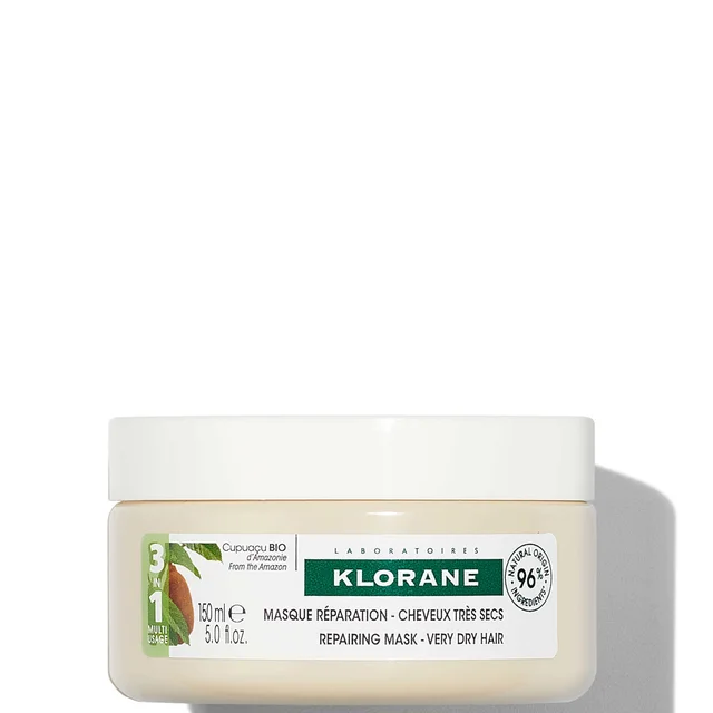 KLORANE Nourishing and Repairing Mask with Organic Cupuacu for Very Dry, Damaged Hair 150ml