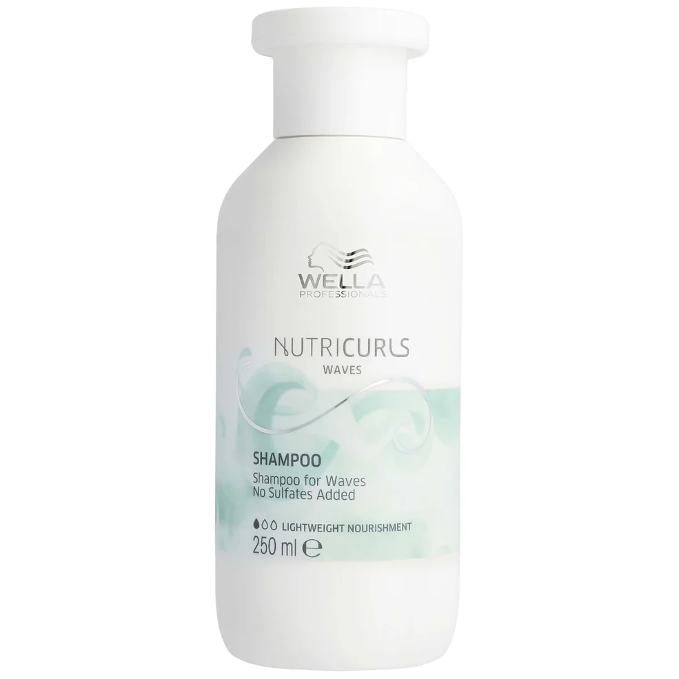 Wella Professionals Nutricurls Shampoo for Waves 250ml Image 1