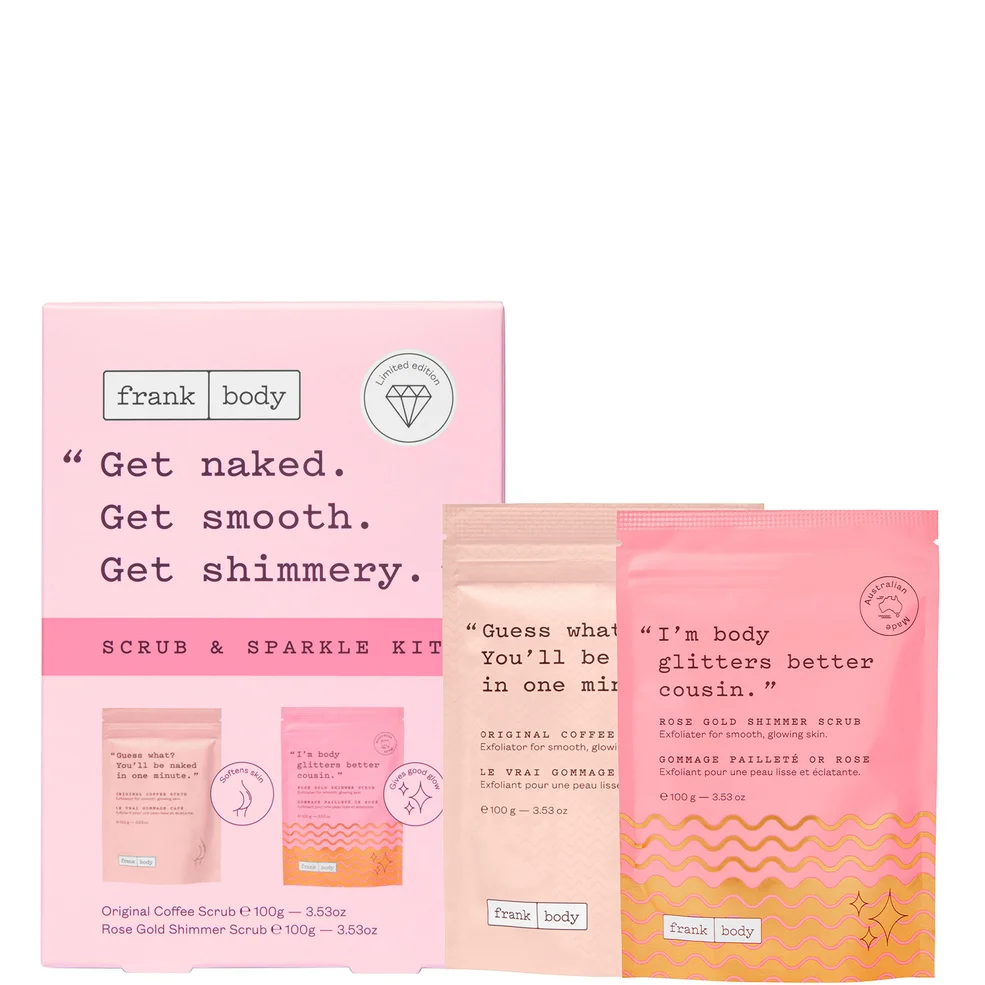Frank Body Scrub and Sparkle Kit Image 1