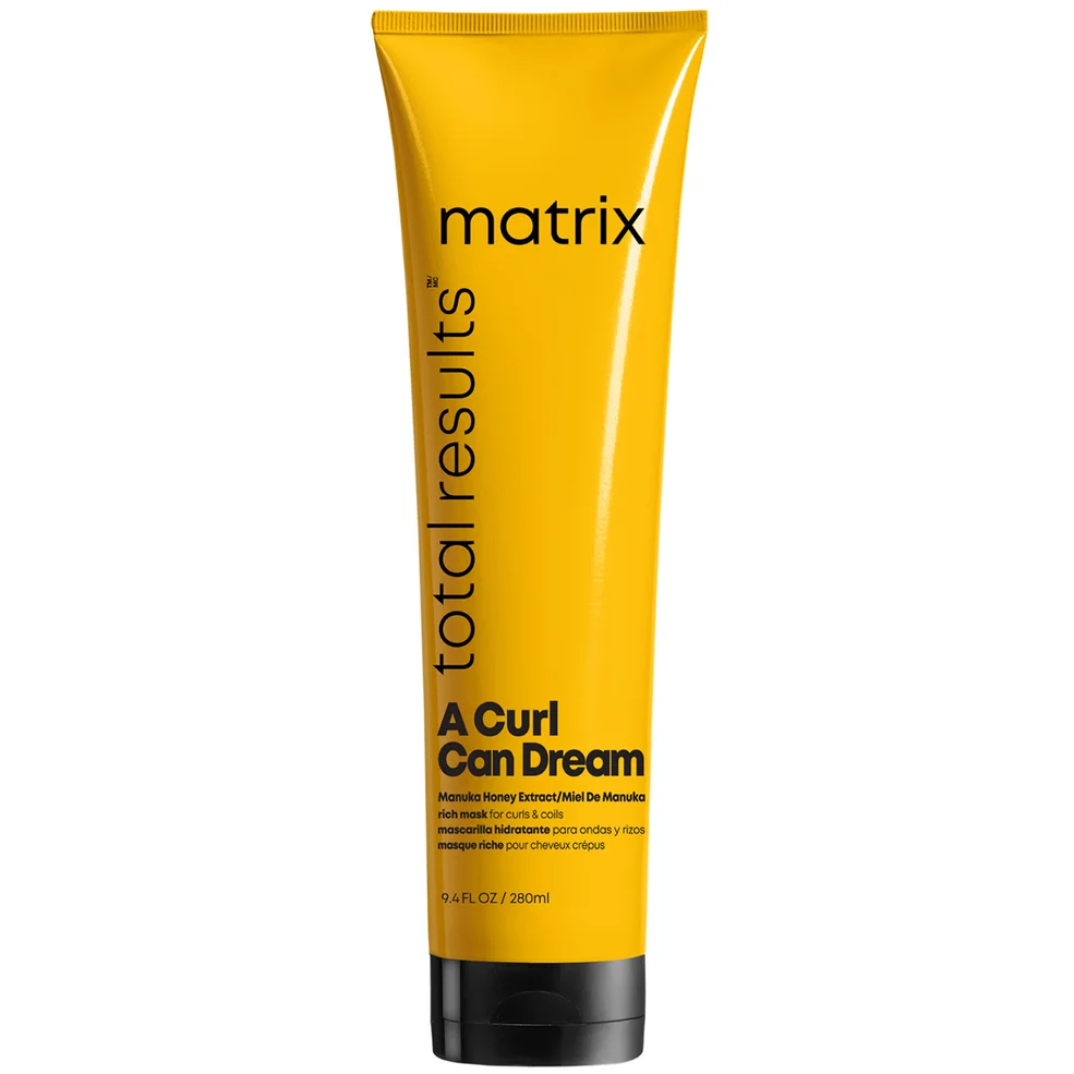 Matrix Total Results A Curl Can Dream Manuka Honey Infused Rich Hair Mask for Curls and Coils 280ml Image 1