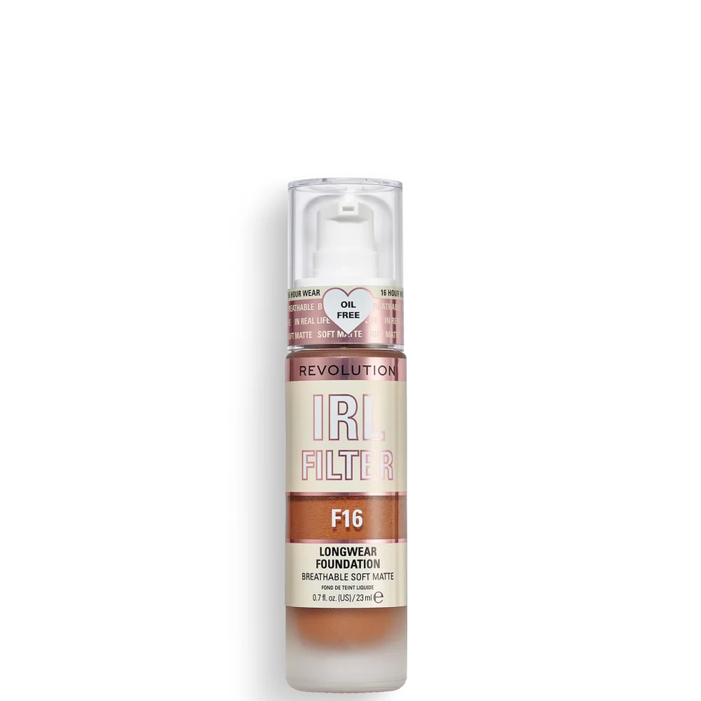 Makeup Revolution IRL Filter Longwear Foundation - F16 Image 1
