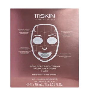 111SKIN Rose Gold Brightening Facial Treatment Mask (Various Options) - Option 5 x 30ml