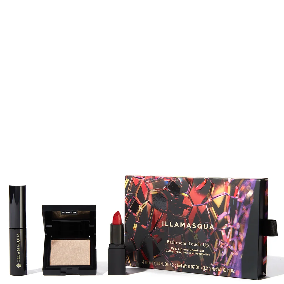 Illamasqua Mascara, Highlighter & Lip Trio (Worth £36.00) Image 1