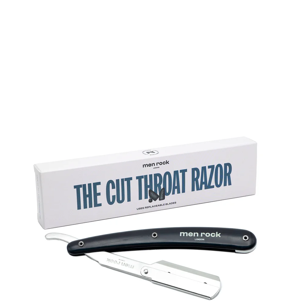 Men Rock Cut Throat Razor Image 1
