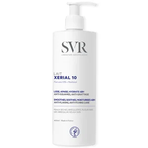 SVR XERIAL 10 Ultra-Rich, 10% Pure Urea & Shea Butter 48hr Body Moisturiser for Flaky, Scaly, Ashy, Extremely Dry Skin, 400ml - undefined undefined