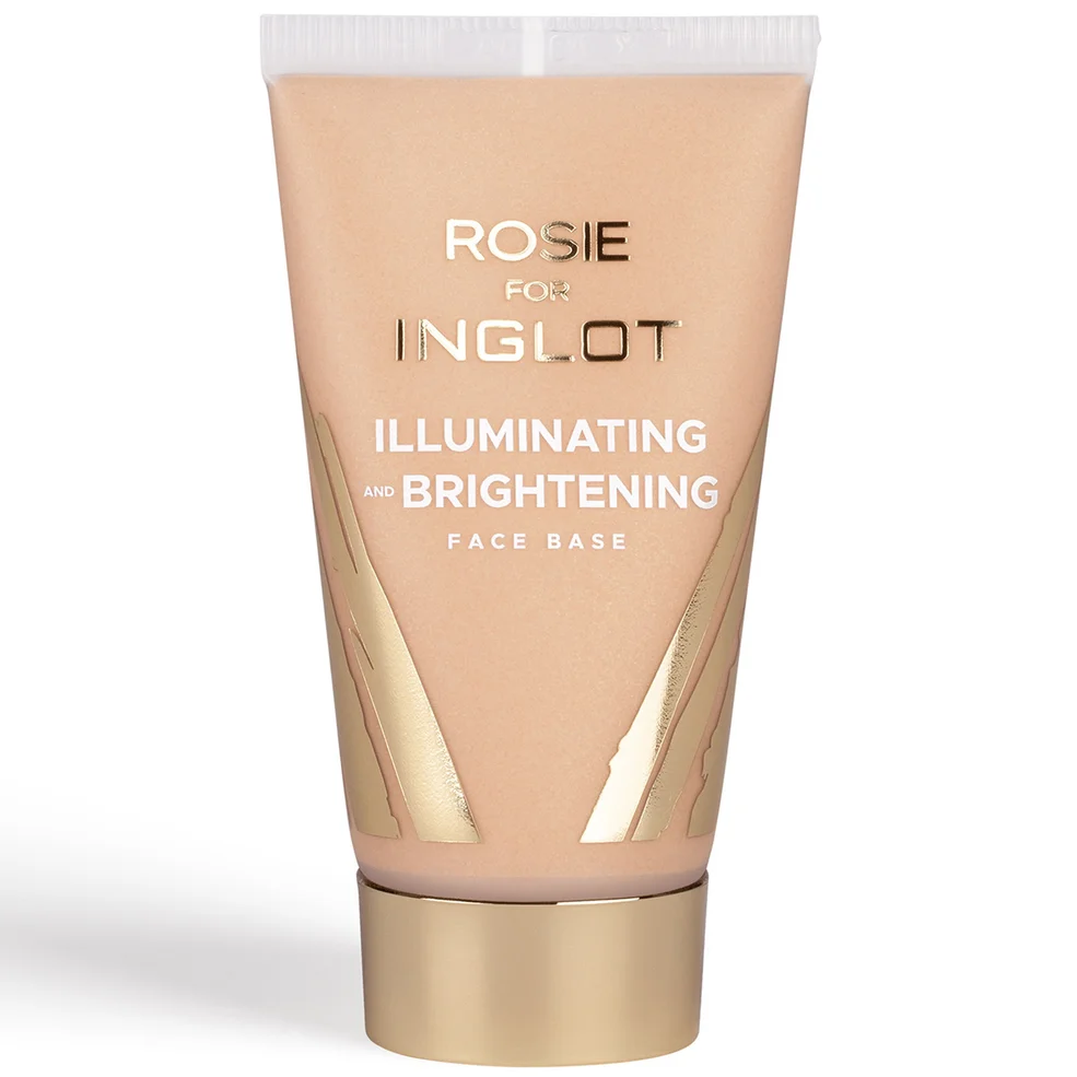 Inglot Rosie for Inglot Illuminating and Brightening Face Base 30ml (Various Shades) Image 1