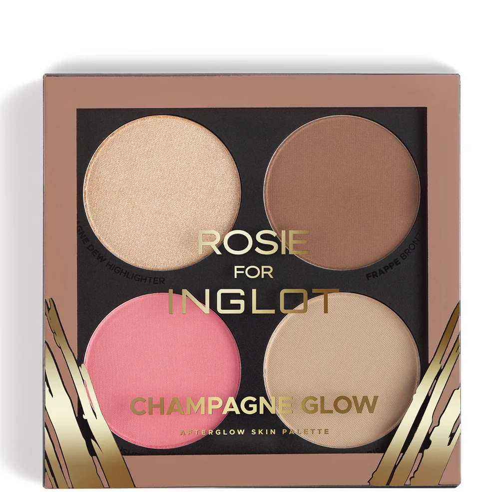Inglot Rosie for Inglot Champagne Glow Afterglow Skin Palette 9.4g Image 1