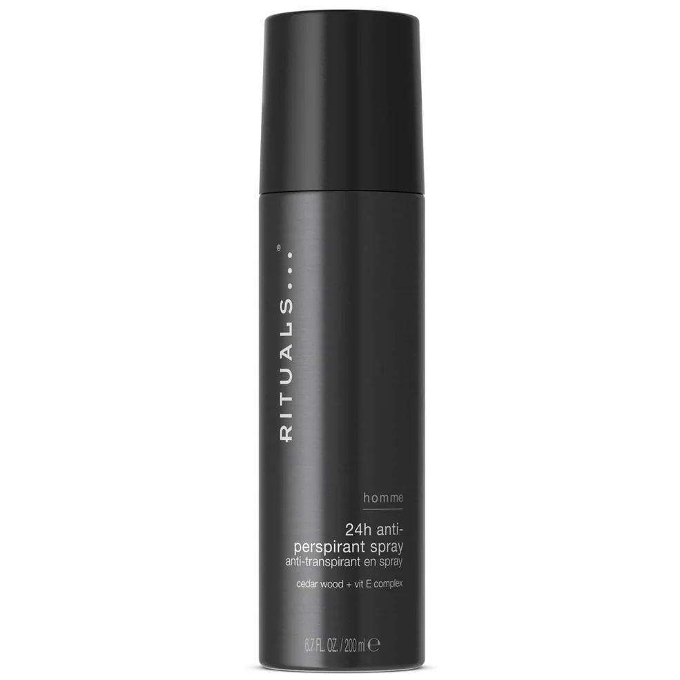 RITUALS Homme Collection Cedar Wood + Vitamin E Complex 24H Anti-Perspirant Spray 200ml Image 1