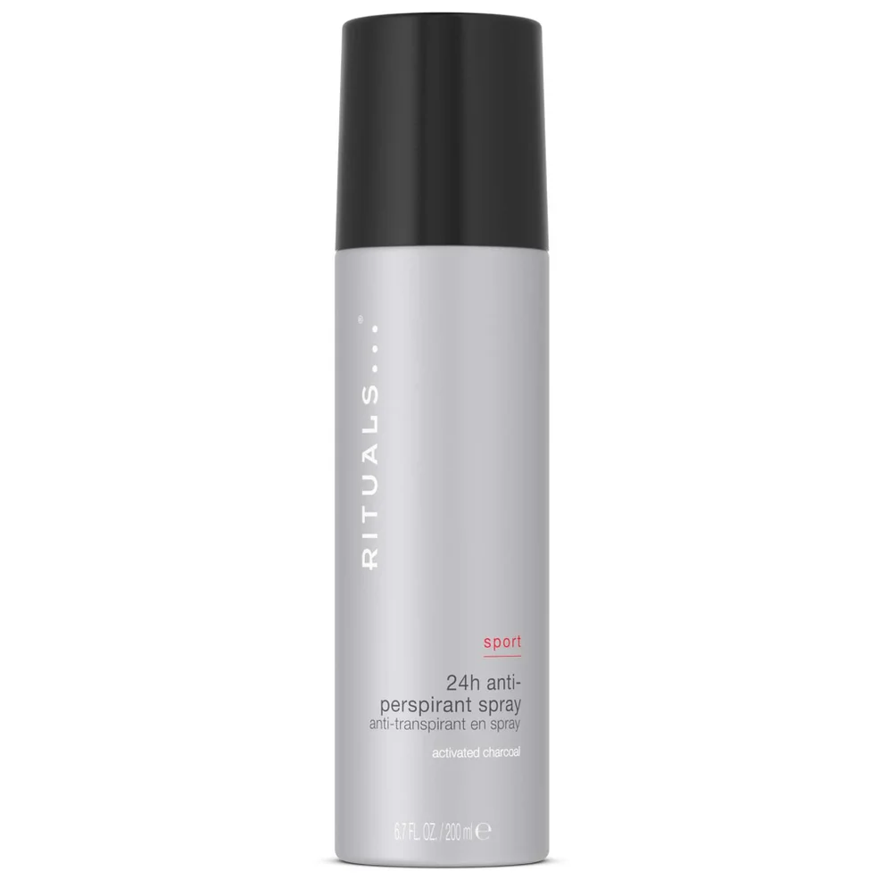 RITUALS Sport Collection Refreshing Charcoal & Mint Complex 24H Anti-Perspirant Spray 200ml Image 1