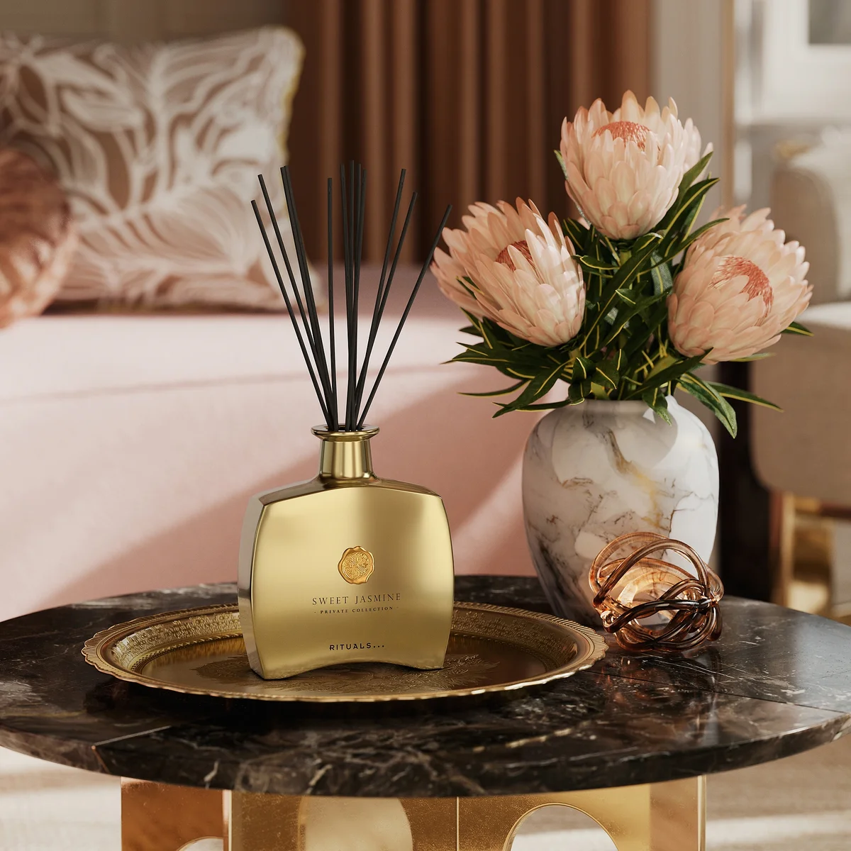 RITUALS Private Collection Sweet Jasmine Floral Reed Diffuser 450ml | LOOKFANTASTIC RITUALS Private Collection Sweet Jasmine Floral Reed Diffuser 450ml | LOOKFANTASTIC