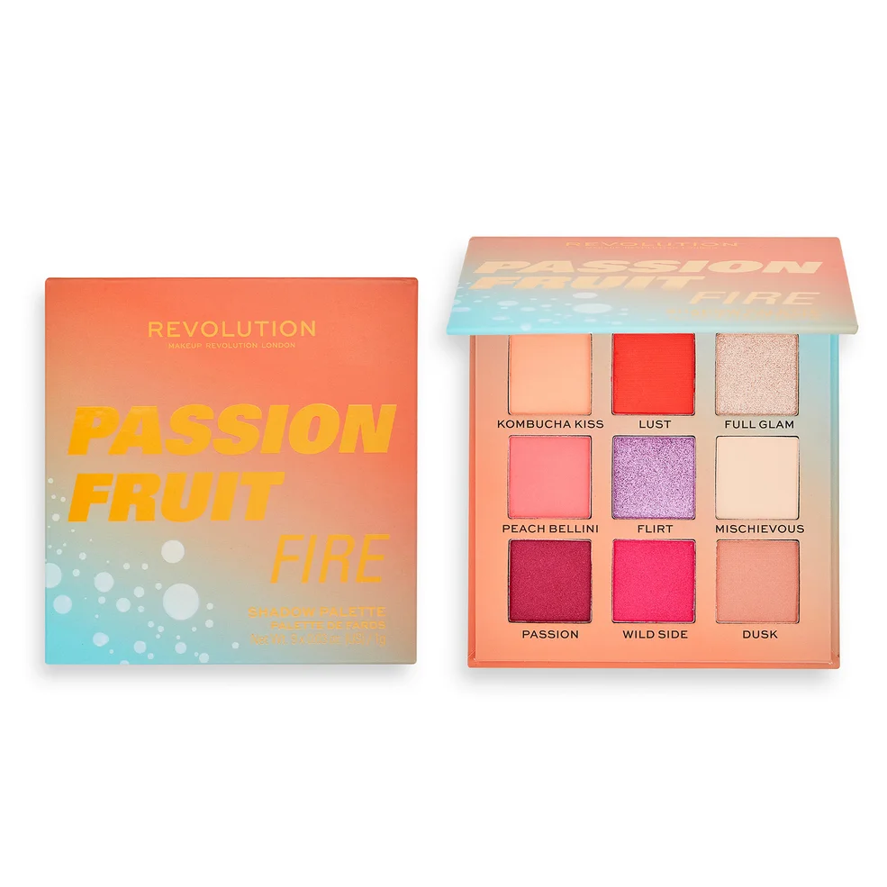 Makeup Revolution Hot Shot Passion Fire Shadow Palette Image 1