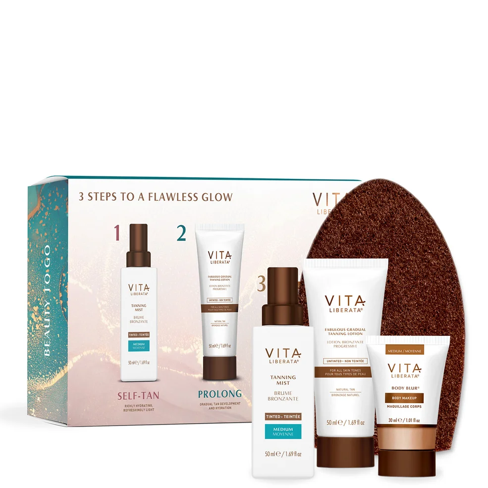 Vita Liberata Beauty To Go Travel Tanning Kit (Worth £24.00) Image 1
