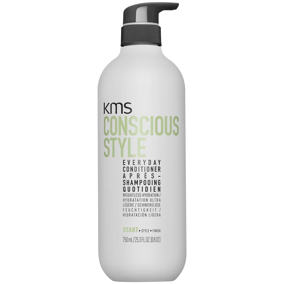 KMS Conscious Style Everyday Conditioner 750ml For Weightless Hydration (Worth £69) Image 1