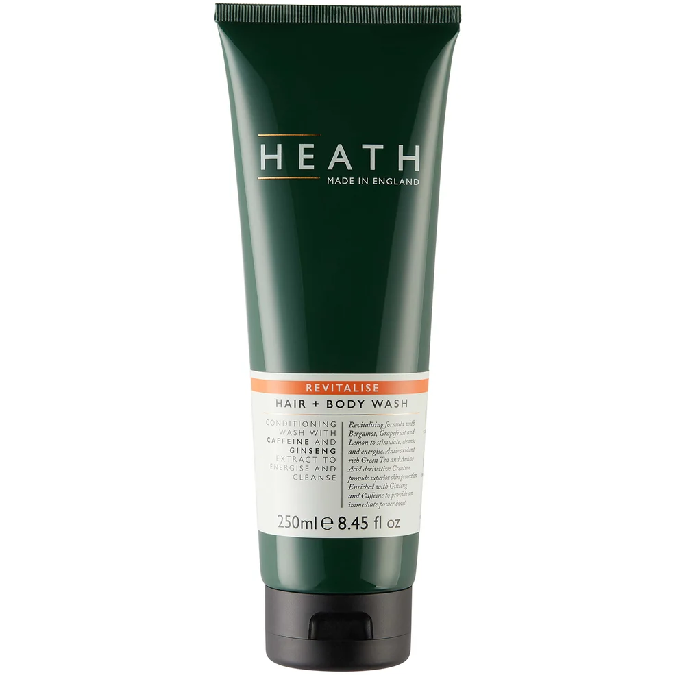 HEATH Revitalise Hair and Body Wash 250ml Image 1