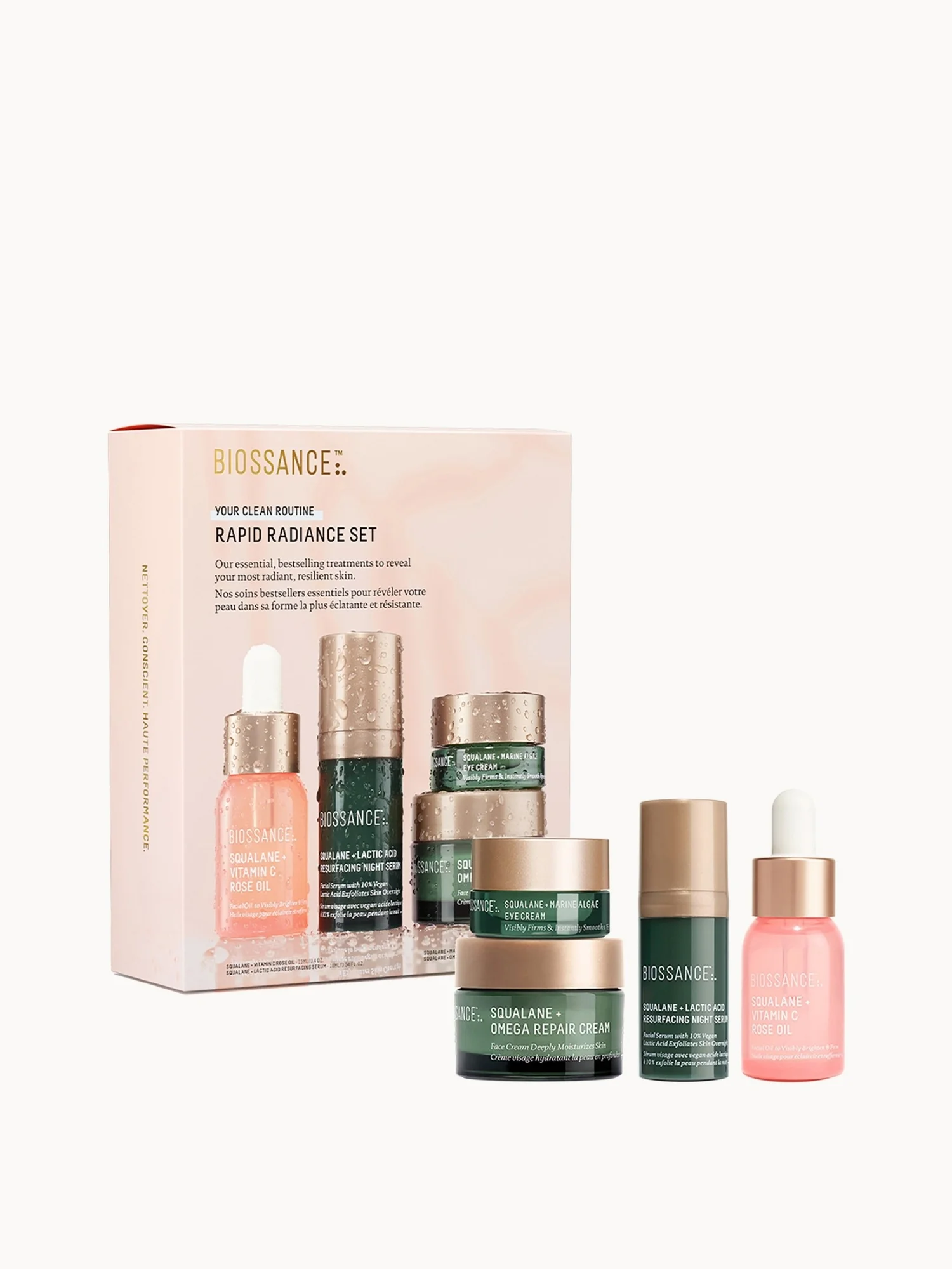 Biossance Rapid Radiance Set (Worth £61.86) | LOOKFANTASTIC