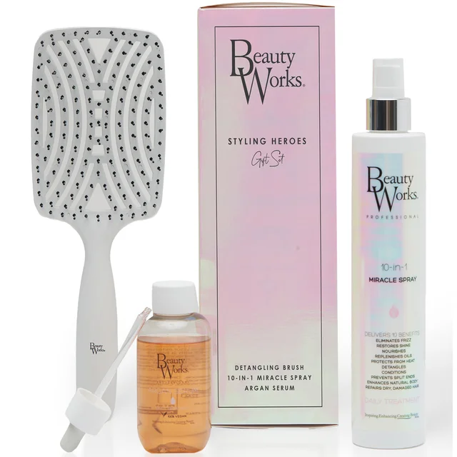 Beauty Works Styling Heros Gift Set (Worth £38.98)