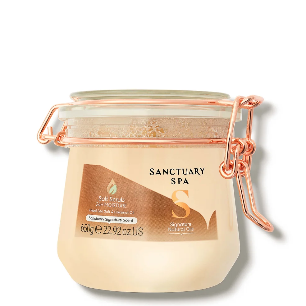 Sanctuary Spa Signature Natural Oils Salt Scrub 650g Image 1