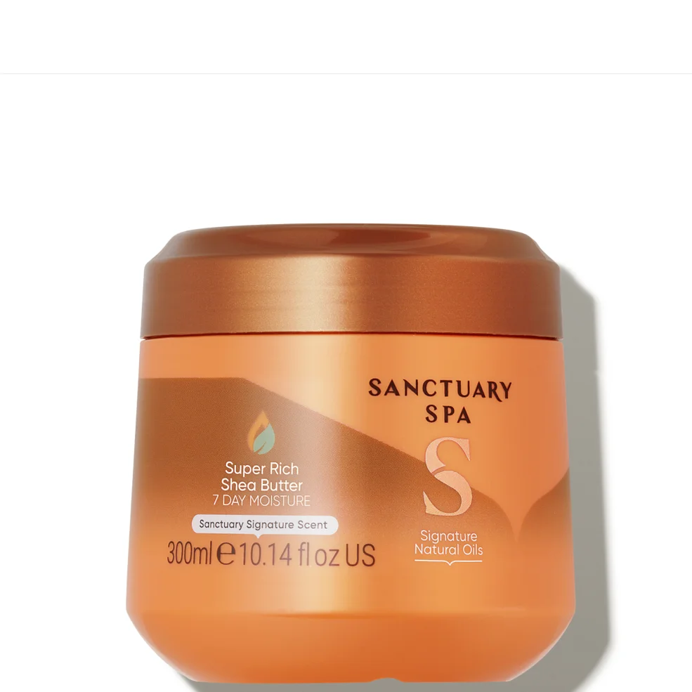 Sanctuary Spa Signature Natural Oils Super Rich Shea Butter 300ml Image 1