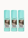 L’Oréal Paris Magic Retouch Medium Brown Root Concealer Spray Trio Bundle