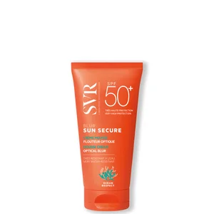 SVR SUN SECURE BLUR SPF50+ Perfecting Soft-Focus Face SPF Mousse-Primer, Velvet Finish, Water-Resistant, Reef-Safe, 50ml - undefined undefined