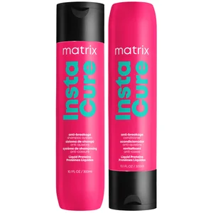 Matrix Total Results InstaCure Anti-Breakage Shampoo and Conditioner 300ml Duo for Damaged Hair - undefined undefined