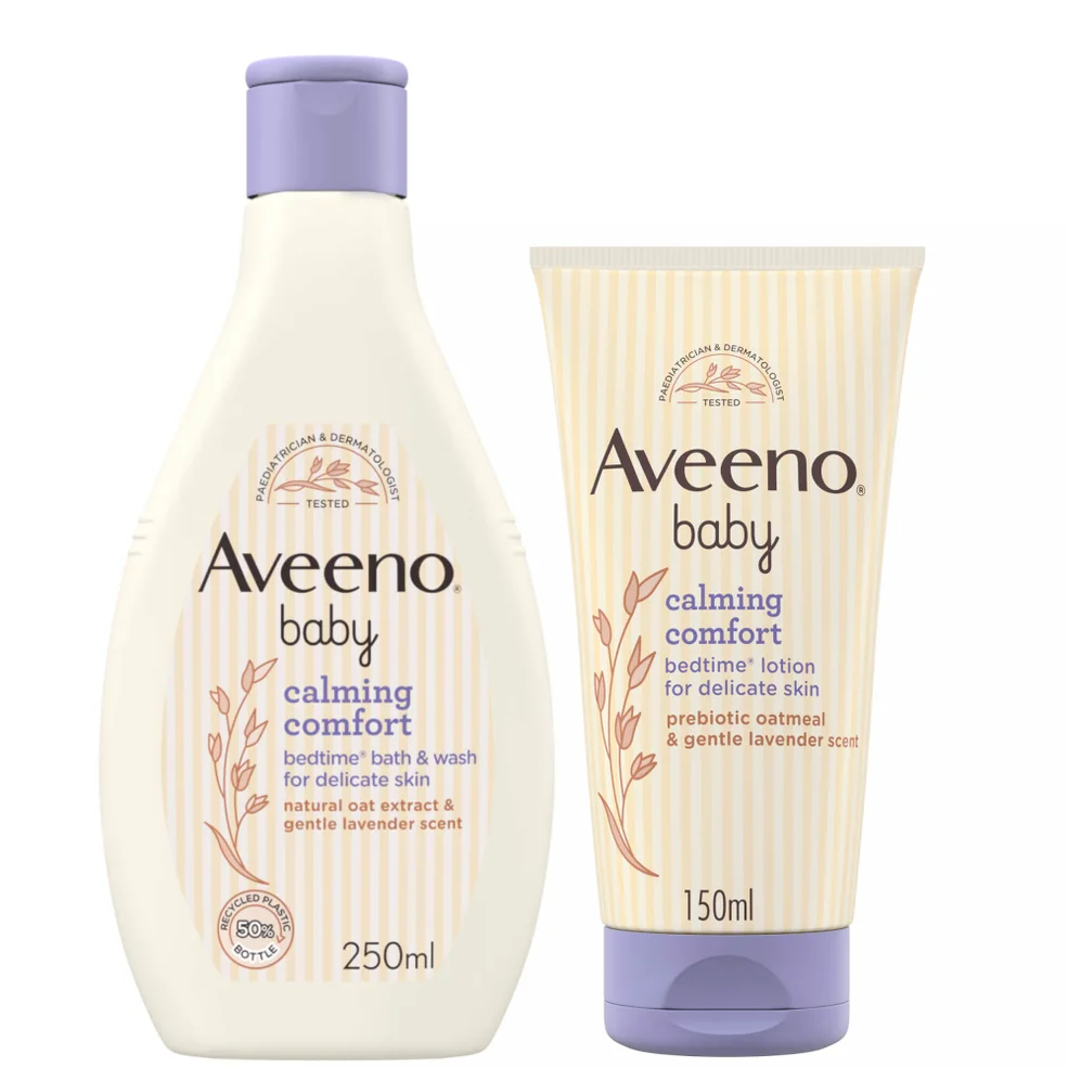Aveeno Baby Calming Comfort Bedtime Routine Image 1