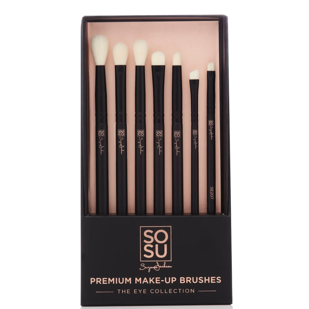 SOSU Cosmetics The 7 Piece Eye Collection Brush Set Image 1