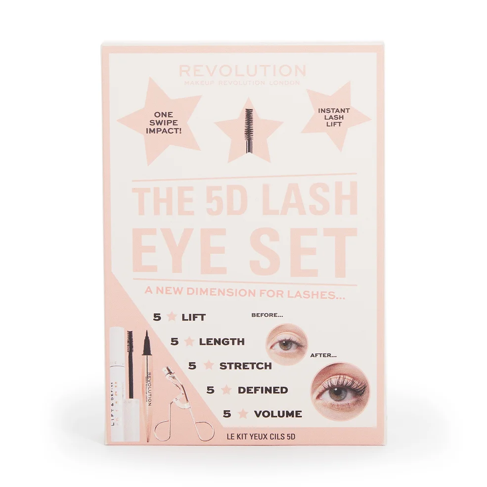Makeup Revolution 5D Lash Eye Set (Worth £18.99) Image 1