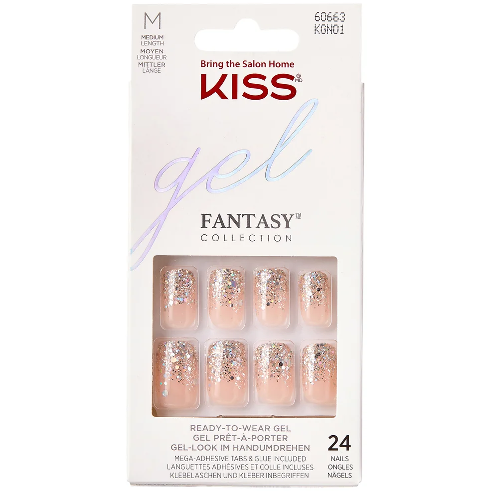 Kiss Gel Fantasy Nails - Fanciful Image 1