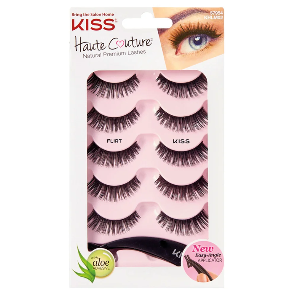 KISS Haute Couture Multi-Pack Lashes - Flirt (5 Pack) Image 1