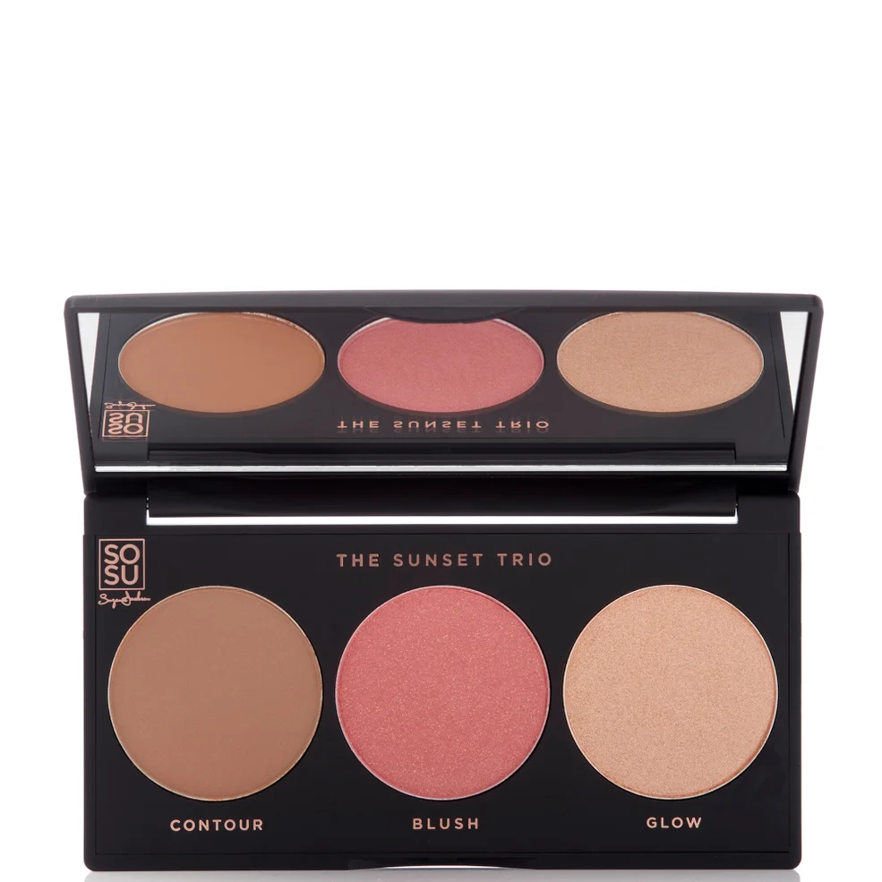 SOSU Cosmetics The Sunset Trio Image 1