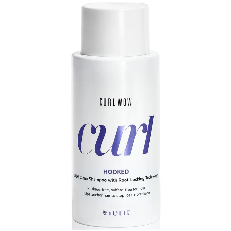 Color Wow Curl Wow HOOKED 100% Clean Shampoo with Root-Locking Technology 295ml Image 1