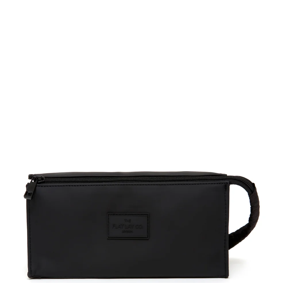 The Flat Lay Co. Unisex Box Sponge Bag in Black Image 1