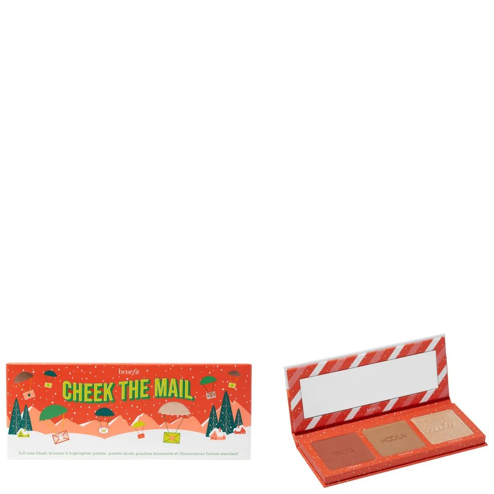benefit Cheek the Mail Blusher, Bronzer and Highlighter Cheek Palette (Worth £84.50) Image 1
