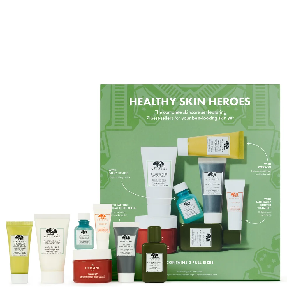 Origins Complete Skincare Routine Gift Set (Worth £61.00) Image 1