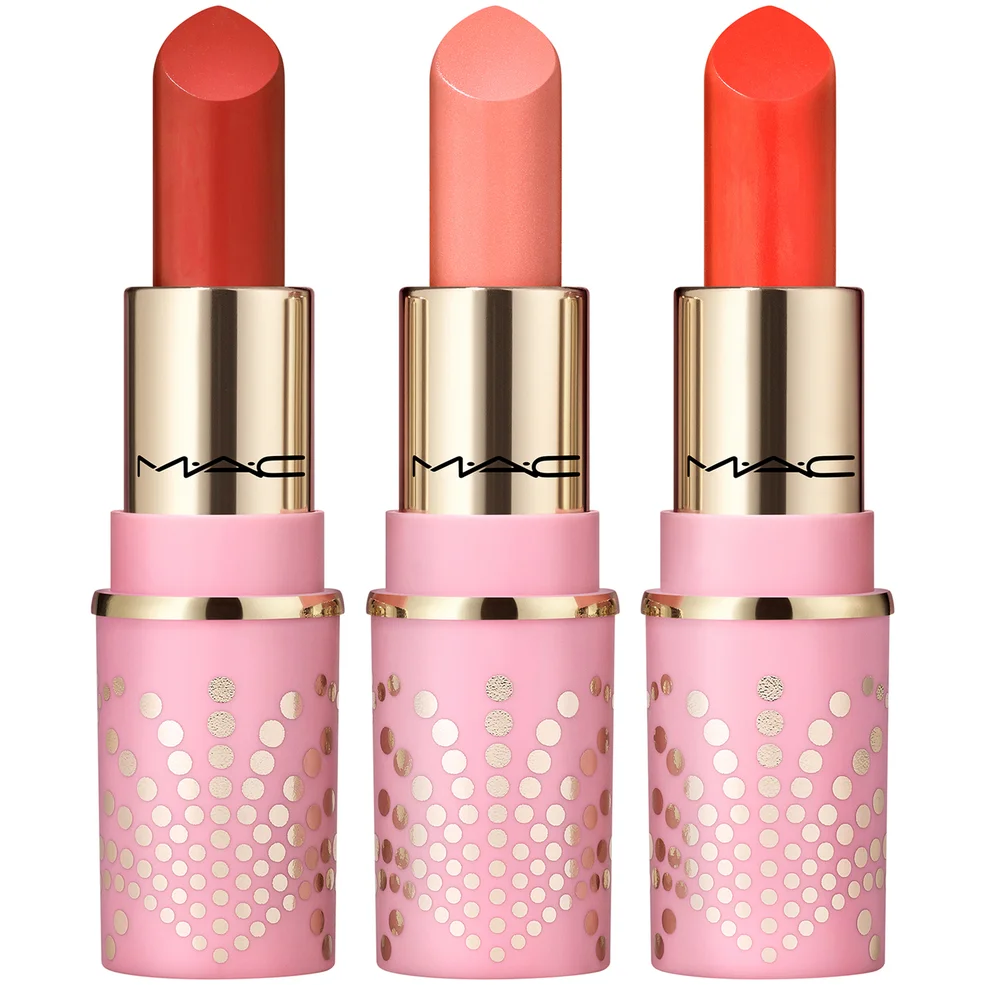 MAC Taste Of Bubbly Mini Lipstick Kit - Rosé (Worth £42.00) Image 1
