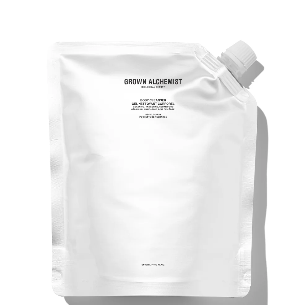 Grown Alchemist Body Cleanser Refill Geranium, Tangerine, Cedarwood 500ml Image 1