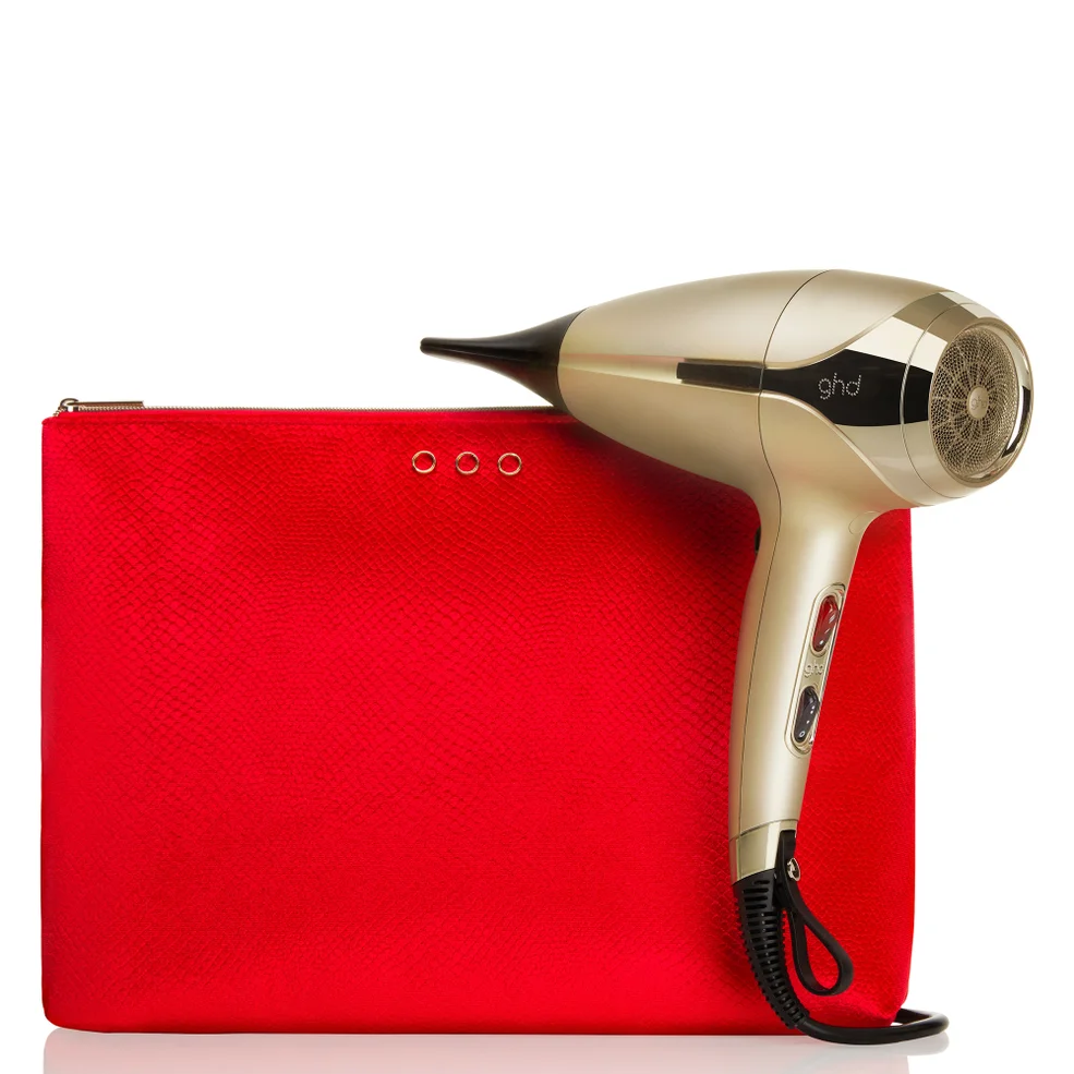 ghd Helios Hair Dryer In Champagne Gold Image 1