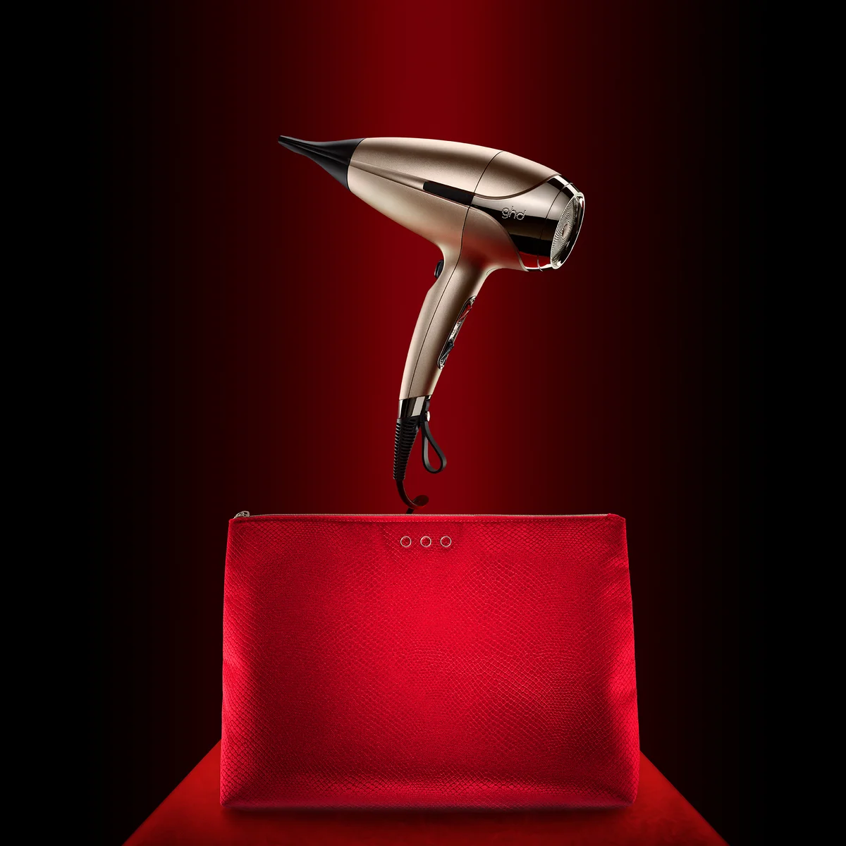 ghd Helios Limited Edition Hair Dryer in Champagne Gold