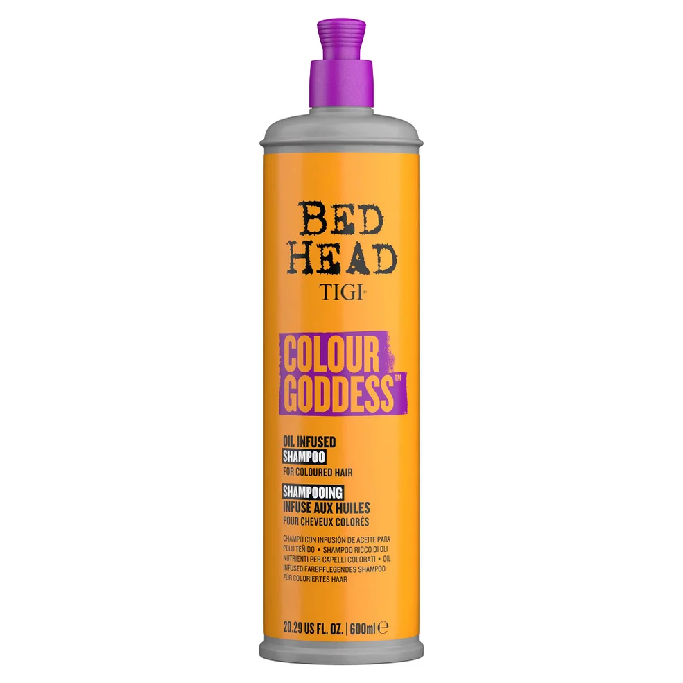 Bed Head by TIGI Colour Goddess Colour Protect Shampoo for Dry, Damaged, Coloured Hair 750ml Image 1