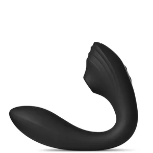 So Divine Pearl Vibe Suction and G-spot Stimulator Black - undefined undefined