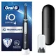 Oral B iO4 Matte Black Electric Toothbrush with Travel Case