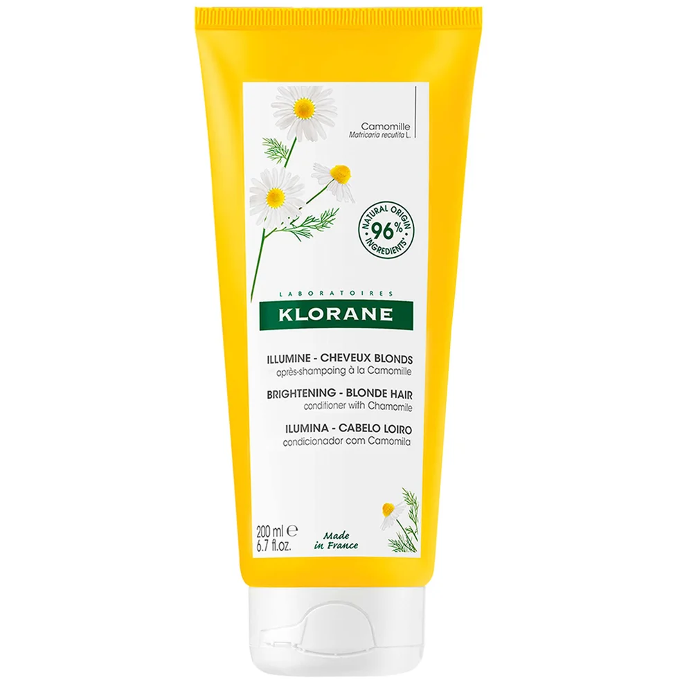 KLORANE Brightening Conditioner with Chamomile for Blonde Hair 200ml Image 1