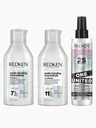 Redken Acidic Bonding Concentrate Shampoo, Conditioner and One United Multi-Benefit Leave-In Treatment Bond Repair Bundle