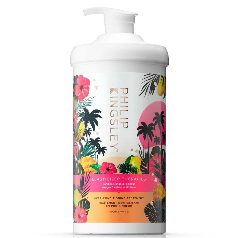 Philip Kingsley Elasticizer Therapies Carabao Mango and Hibiscus 1L (Worth £105.00) Image 1