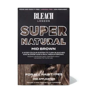 BLEACH LONDON Super Natural Kit - Mid Brown - undefined undefined